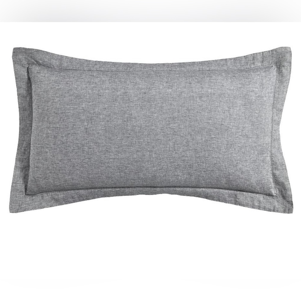 Pottery Barn 100% Linen King Size Pillow Shams Set of 2